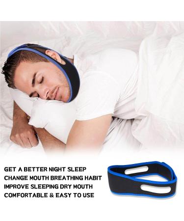 2PCS Anti Snore Chin Strap - Comfortable Snoring Aid for Men and Women - Natural Solution to Stop Snoring - Effective Sleep Aid - Reducing Snoring for Men and Women - Buy Online on GoSupps.com