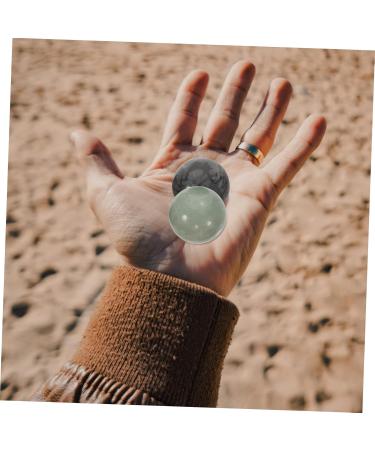 Buy Beavorty Dark Gray Marble Baoding Balls - Stress Relief & Hand Exercise Balls for Adults | Marble Sound Balls for Massage & Relaxation - Buy Online on GoSupps.com