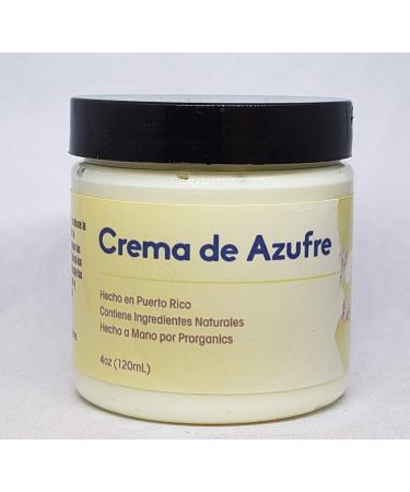 Prorganics 4oz Sulfur Cream Crema de Azufre Psoriasis Eczema