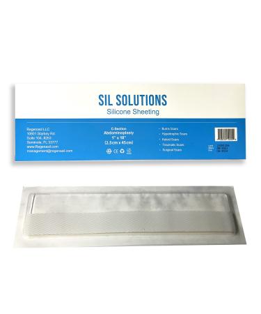 Sil Solutions 1x18 C-Section Abdominoplasty Silicone Sheeting