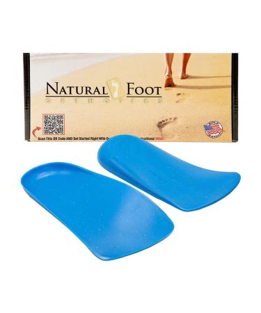 Natural Foot Orthotics Cloud Comfort Arch Support Insoles All Day Comfort and Support Relief from Foot Fatigue Plantar Fasciitis Podiatrist Designed Made in The USA Men's 12-12.5 / Women's 13-13.5