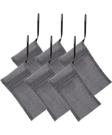 Baluue 18 Pcs Soap Bag Exfoliator Exfoliating Sponge Pouch Household Soap Pouch Foam Net Polyester Grey 20X12CMx3pcs Greyx3pcs - Buy Online on GoSupps.com