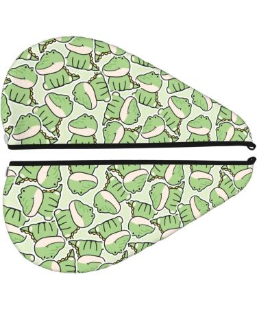 Quick-Dry Hair Towel Wrap with Button | Cute Crocodile Hair Turban for Effortless Drying - International Shipping - Buy Online on GoSupps.com