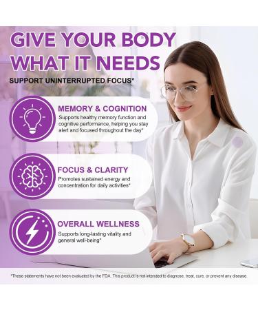 NBTREKTIE Focus Calm with Red Ginseng Lion's Mane Mushroom Help Focus for a More Productive and Clear-Headed Day - Buy Online on GoSupps.com