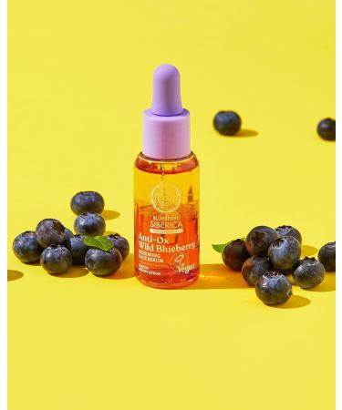 Natura Siberica Natural Anti-OX Wild Blueberry Renewing Face Serum 30 ml - Best International Skincare for Youthful Glow - Buy Online on GoSupps.com