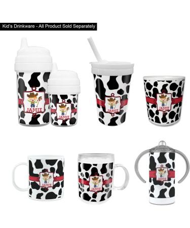 Cowprint Cowboy Baby Sippy Cup - Personalized | Shop Now - Buy Online on GoSupps.com