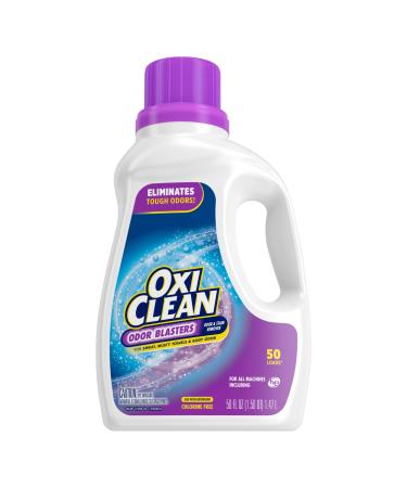 OxiClean Odor Blasters Odor & Stain Remover Laundry Booster, 50 oz.