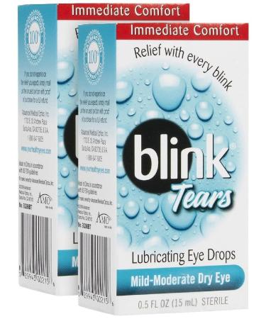 AMO Blink Tears Lubricating Eye Drops-0.51 oz, 2 pack