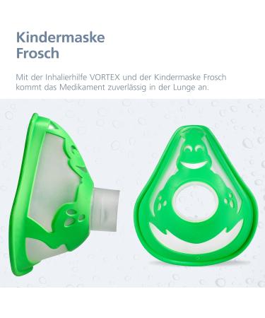 Buy Pari Vortex Children s Frog Mask (Ages 2+) - Inhalation Aid for Medication Sprays - 1 Piece - Buy Online on GoSupps.com