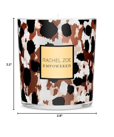 Rachel Zoe Empowered Scented Candle - Vanilla Scented Jar Candle - Luxury Perfume Oil Jar Candle with 45 Hour Burn - Soy Wax Cotton Wick - 6.3 oz - Buy Online on GoSupps.com