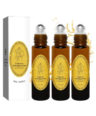 Frankincense Oil for Skin Rollerball Eye Treatment with Castor Oil Blend Hydrating Facial Serum for Delicate Skin Areas Portable Skincare Solution for Daily Nourishment (0.35floz 3pc) 3pc 0.35 Fl Oz (Pack of 1)