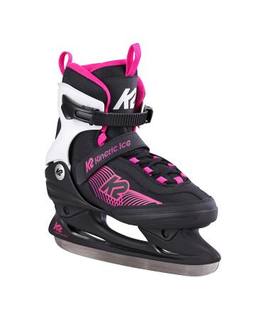 K2 Women's Kinetic Ice W Ice Skates EU: 39 (UK: 5.5 / US: 8) Single black - pink