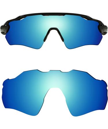 Littlebird4 1.5mm Polarized Replacement Lenses for Oakley Radar EV Path Sunglasses OO9208 - Blue Mirror Options - Buy Online on GoSupps.com