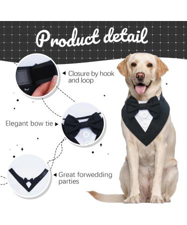 Shop Kuoser Dog Hill Cloth Neckerchiefs | Christmas & Fly Bandanas for Big & Small Dogs - Buy Online on GoSupps.com