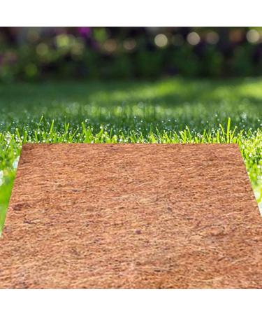 Natural Coconut Fiber Mat - Cuttable Garden Hanging Basket & Terrarium Liner | 25x100 cm for Reptiles & Plants - Buy Online on GoSupps.com