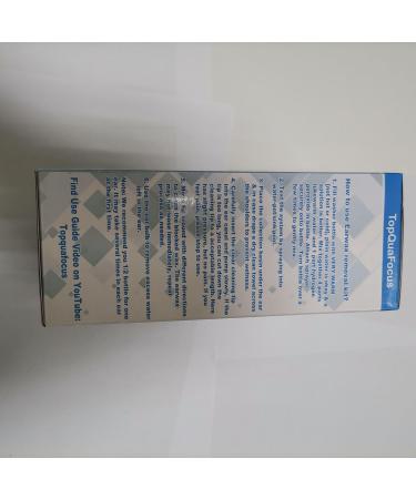 TopQuaFocus Earwax Removal Kit - Ear Cleaner for Adults & Kids - 500ml Ear Irrigation Flushing System (Clear White) - Buy Online on GoSupps.com