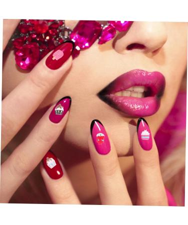 Housoutil 1 Box Nail Art Accessories Manicures Decorations Nail Pendants 3D Nail Decals Gems for Nails Nail Gem Manicures Accessories Manicures Ornament Cute Nail Plastic Charm Nail Supplies 6.5X6.5X1.2cm As Shown 12 - Buy Online on GoSupps.com