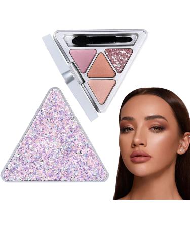  bellv eyeshadow palette for women 4 colors eyeshadow palette eye makeup palette glitter eye shadow palette colorful eyeshadow palette waterproof makeup palette highly pigmented makeup palette - Buy Online on GoSupps.com
