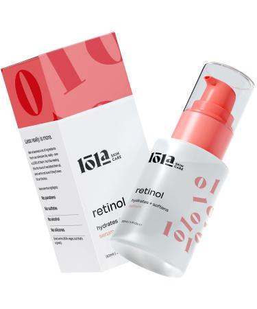 Retinol Serum for Face & Neck 2.5% - Face Serum w/Hyaluronic Acid Aloe Vera & Vitamin B3 Resurfacing Retinol Serum Moisturizing & Brightening Retinoid Serum for Women & Men