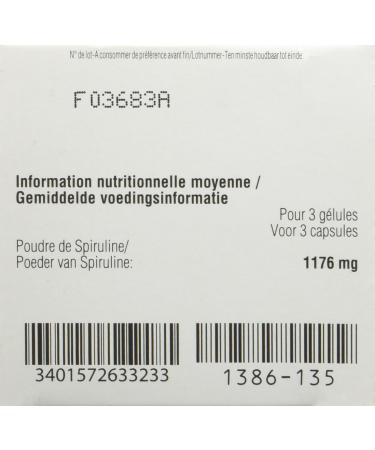 Arkopharma Phytotherapy Cure Arkocaps Spirulina Bottle of 150 Capsules - Buy Online on GoSupps.com