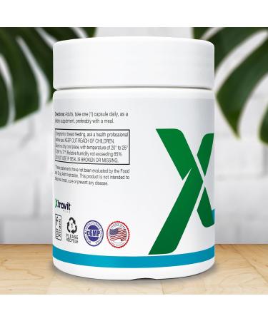 Xtravit Trace Minerals Enhanced Supplement Multi Mineral Complex for Men & Women with Zinc Selenium Boron Chromium & Iodine - May Support Energy Hydration & Immunity - Non-GMO 30 Capsules - Buy Online on GoSupps.com