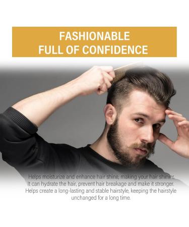hair pomade Natural Wave Pomade for Men Wavy Hair Product Easy Wash 360 Wave Training Hair Cream Moisture Grease for Men Promotes Layered Waves (3PC) - Buy Online on GoSupps.com
