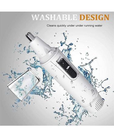 Buy Electronic Nose Ear Hair Trimmer - Painless Water-Resistant Battery-Operated for Men & Women | International Shipping - Buy Online on GoSupps.com