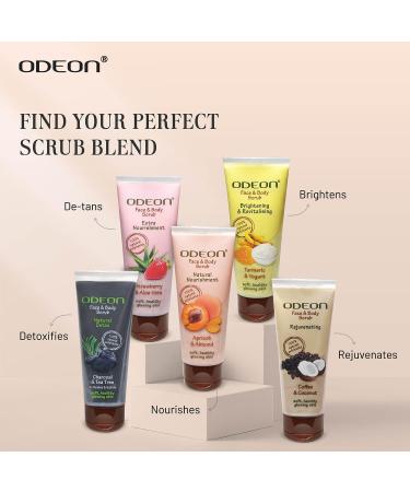 Apricot & Almond Face & Body Scru.b (300ml) | Exfoliating Scru.b for Even & Glowing Skin | Reduce Fine Lines | Nutrient-Rich Almond Oil Scru.b | (Buy 2 Quantity Get 1 Quantity Free) - Buy Online on GoSupps.com