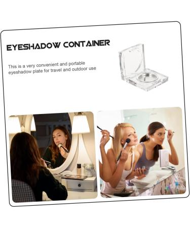  Anneome Anneome 6 Piece Transparent Storage Boxes Durable Empty Eyeshadow Blusher Trays Compact Portable Makeup Storage for Daily Use - Buy Online on GoSupps.com