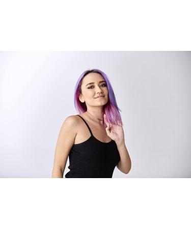 BRITE Purple Instant Colour Semi-Permanent Hair Dye - Moisturizing Formula, Ammonia Free, Paraben Free, Cruelty Free - 3.38 floz - Buy Online on GoSupps.com