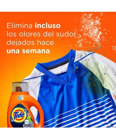 Tide Plus Febreze Sport Odor Defense Liquid Laundry Detergent 84 oz | HE Turbo Clean 54 Loads - Buy Internationally - Buy Online on GoSupps.com
