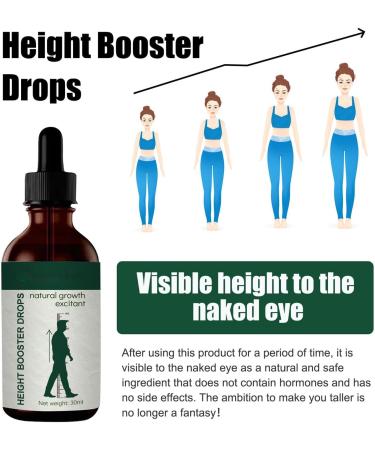 Medicare Height Booster Drops Natural Height Growth Oil Adult Height Growth Natural Herbal Height Enhancement Essential Oil Bone Growth - Buy Online on GoSupps.com