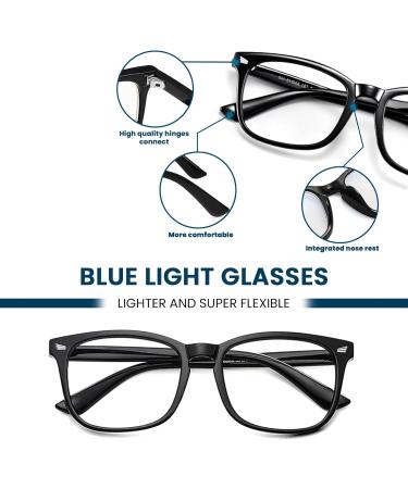 DEVOGUE Blue Light Glasses for Women & Men - Anti-UV Rays Computer & Gaming Glasses - Clear-Bean Flower Design - Shop Worldwide - Buy Online on GoSupps.com