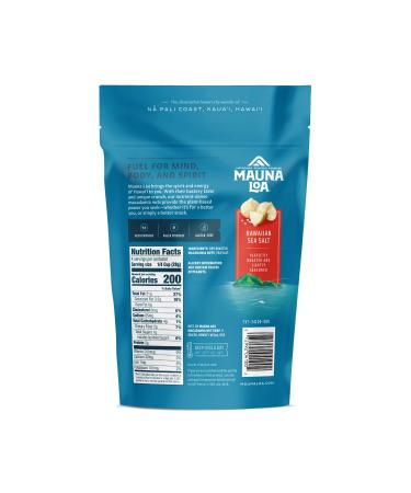Mauna Loa Dry Roasted Macadamias with Hawaiian Sea Salt - 4 oz (113 g) - Buy Online on GoSupps.com