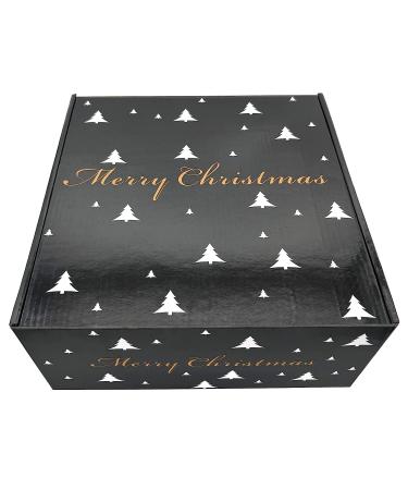 Naughty and Nice Coffee Gift Basket - Holiday Coffee Gift Box with Hot Cocoa, 2 Mugs, Wafers, and Snacks - Buy Online on GoSupps.com