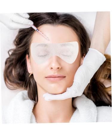 POPETPOP 30 Sheets Eye Mask Nail Stamp Plates Eye Treatment Products Eye Care Warm Compress for Eyes Warm Eye Compress Diffuser Eye Patches White Light and Thin Non-woven Fabric Paper Film - Buy Online on GoSupps.com
