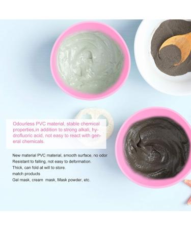 ZJchao Face Mask Mixing Bowl Set - 2pcs DIY Portable Tool for Home & Salon Beauty Treatment - Buy Online on GoSupps.com