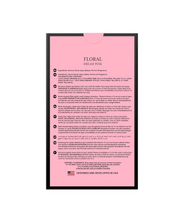 Hybrid & Company Women Floral Dream Pink Eau De Parfum Natural Spray Vaporisateur 3.4 Fl Oz FLORAL DREAM PINK 3.4 Fl Oz (Pack of 1) - Buy Online on GoSupps.com