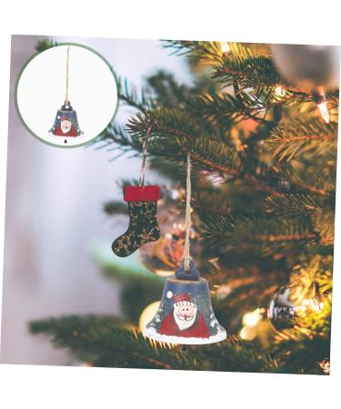 Shop Wrought Iron Abaodam Bell Pendants - Funny Metal Christmas Tree Ornaments | 7x7cm Multi-Color Hanging Bells - Buy Online on GoSupps.com