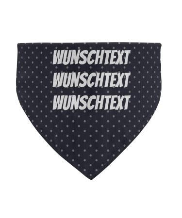 printplanet - Dog scarf with name or text - Scarf for dogs - Layout three-line text - Size L Size L Three-line text