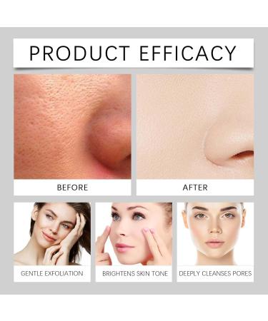  Generisch Peel Shot Glow Pack of 1 bottle of black and white rice gentle exfoliating scrub for face and body removes dead skin cells and blackheads (black + white 100 ml) - Buy Online on GoSupps.com