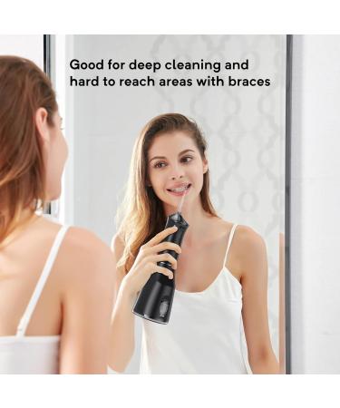 Enpuly Oral Shower Winner 2023 - 400ml Wireless Tooth Shower with 5 Modes & Nozzles | Travel-Friendly Interdental Cleaner for Family & Friends - Buy Online on GoSupps.com
