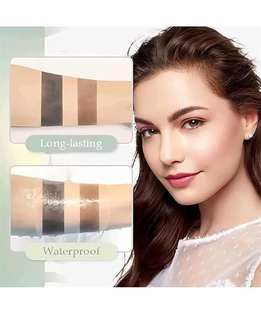 Hair Powder for Women with Brush Hairline Contouring Shadow Powder Waterproof Hair Filler Powder Waterproof Natural Shade Hairline Powder Stick (Color : 2Pcs Brown) - Buy Online on GoSupps.com