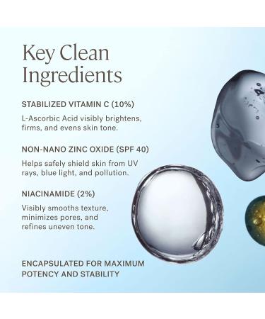 ILIA C Beyond Triple Serum SPF 40 | Non-Toxic, Cruelty-Free, Clean Beauty - Translucent Tone 1 - Buy Online on GoSupps.com
