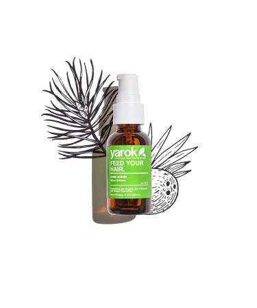 Yarok - Feed Your Hair Shine Serum - Condition Shine & Protect - Luxury Shine Heat Protecting Formula - With Vitamins & Minerals - 100% Vegan - Gluten Sulfate Paraben & Cruelty Free - 1oz 1 Ounce (Pack of 1)