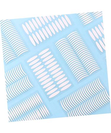 FRCOLOR 60 Sheets Makeup Breathable Lace Eyelid Double Eyelid Tape Fold Eyelid Shadow Decals Eyelid Lift Strip Instant Transparent Stickers Clear Tape Eye Makeup Stickers Man Natural White Size 1 White - Buy Online on GoSupps.com