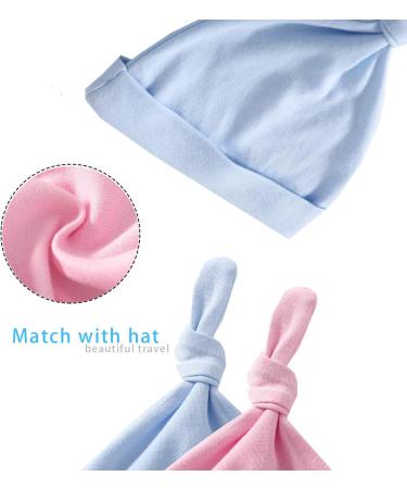 Culbutomind Baby Twins Bodysuits Double Trouble Romper Set with Hat - Pink (3-6 Months) - Buy Online on GoSupps.com