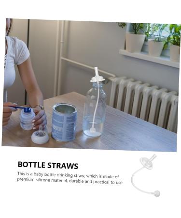 Toyandona 4-Pack Water Sparrow Stirring Bottles & Straw Accessories for Baby Bottles - Transparent Child Cup with Gravitation Ball - Buy Online on GoSupps.com