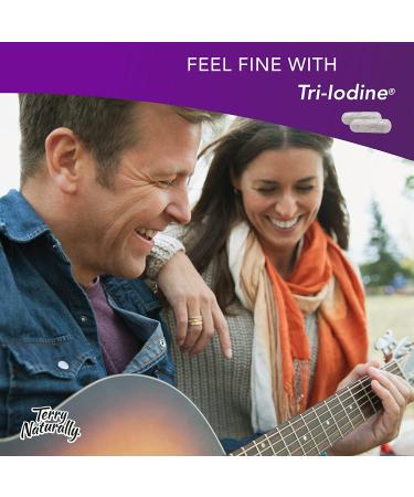 Terry Naturally Tri-Iodine 3 mg - 90 Capsules for Thyroid Support & Wellness - Buy Online on GoSupps.com