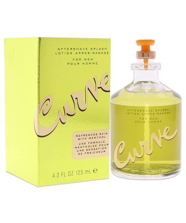 Liz Claiborne Curve Men's Aftershave 4.2 OZ - Refreshing Post-Shave Solution - Buy Online on GoSupps.com